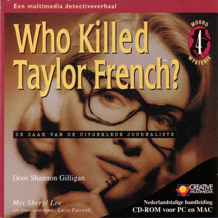 постер игры Who Killed Taylor French?: The Case of the Undressed Reporter