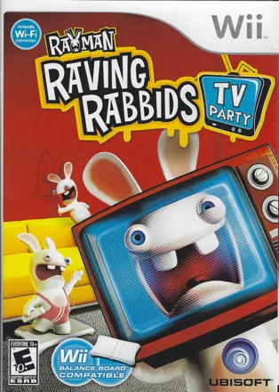 постер игры Rayman: Raving Rabbids TV Party