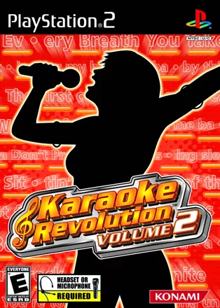 постер игры Karaoke Revolution: Volume 2