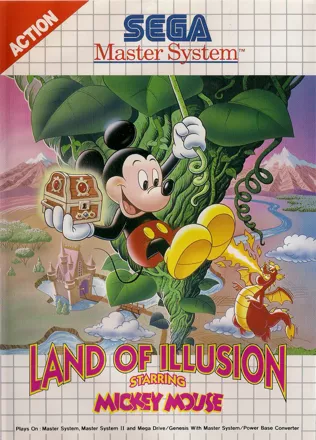 постер игры Land of Illusion starring Mickey Mouse