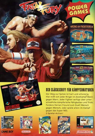 AhlexTerry SNK Brasil on X: Fatal Fury 1 (1991 x The King of