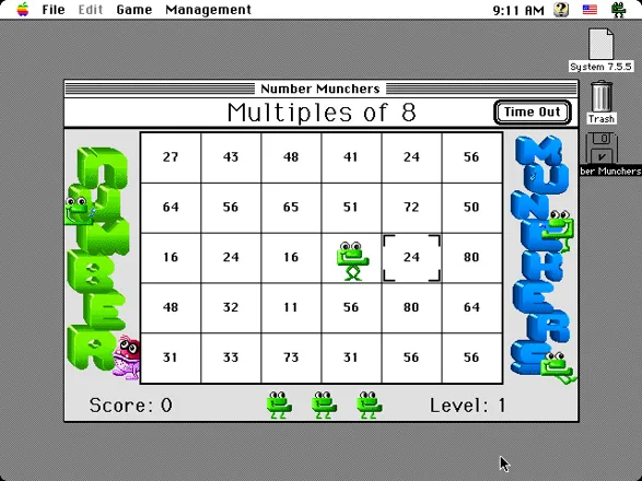 Number Munchers screenshots - MobyGames