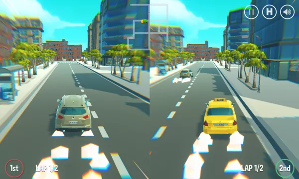 2 Player 3D City Racer (2022) - MobyGames