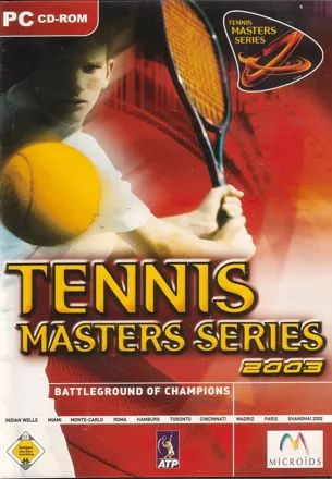постер игры Tennis Masters Series 2003