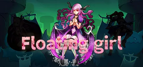 Floating girl