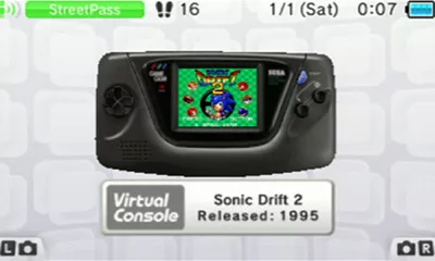 Sonic Drift 2 - Sega Game Gear : Video Games 