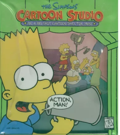 постер игры The Simpsons Cartoon Studio