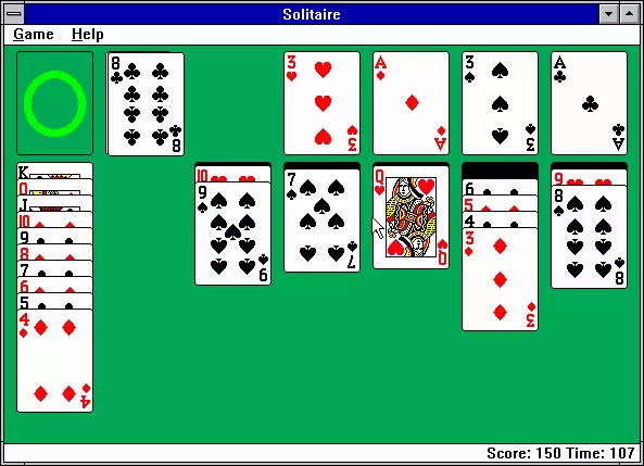 Solitaire (Windows, 1990) - The Cutting Room Floor