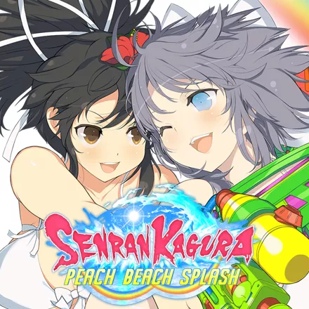 постер игры Senran Kagura: Peach Beach Splash