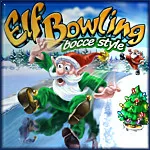 постер игры Elf Bowling: Bocce Style