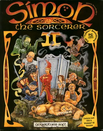 постер игры Simon the Sorcerer II: The Lion, the Wizard and the Wardrobe