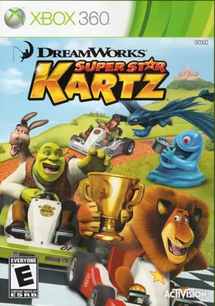 постер игры Dreamworks Super Star Kartz