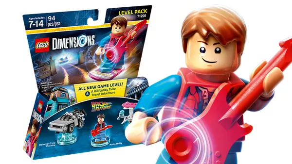 LEGO Dimensions: Back to the Future Level Pack (2015) - MobyGames
