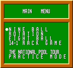 Break Time: The National Pool Tour (1993) - MobyGames