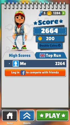 Screenshot of Subway Surfers (iPad, 2012) - MobyGames