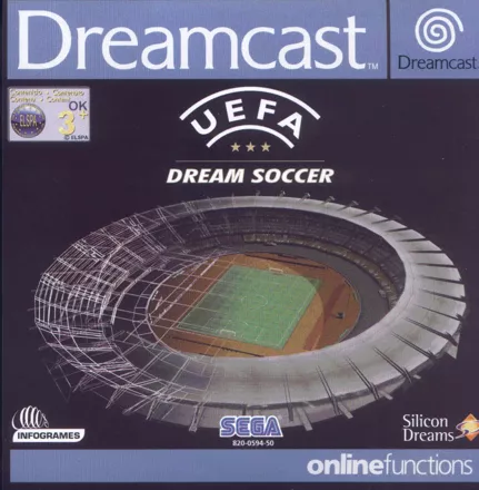 постер игры UEFA Dream Soccer 