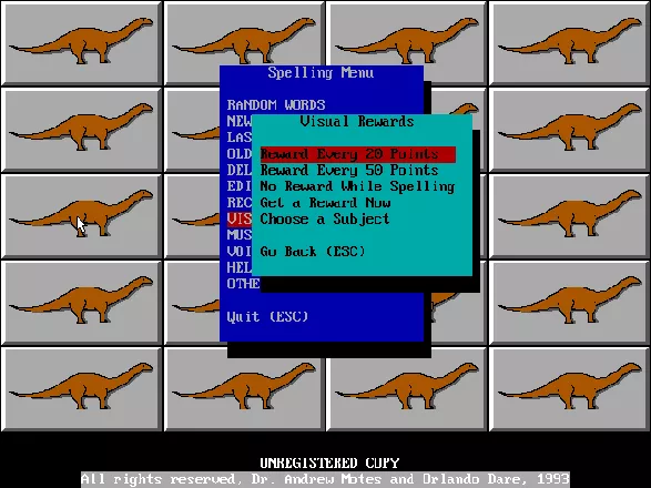 Dino Spell (1994) - MobyGames