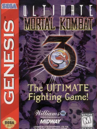 постер игры Ultimate Mortal Kombat 3