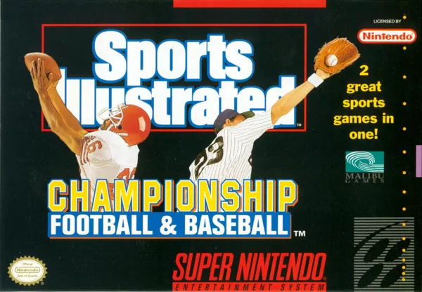 Play Sports Illustrated Championship Football & Baseball (USA)