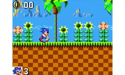 Sonic The Hedgehog Green Hill Zone - Game Gear 8-bit - V3 Standard