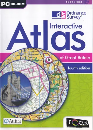 обложка 90x90 The Ordnance Survey Interactive Atlas of Great Britain: Fourth Edition (included game)