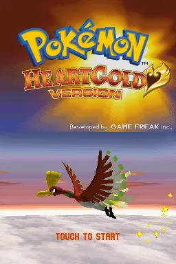 Pokémon HeartGold Version official promotional image - MobyGames