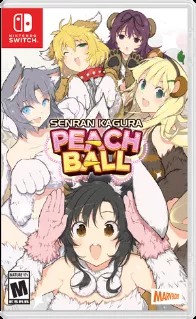 постер игры Senran Kagura: Peach Ball