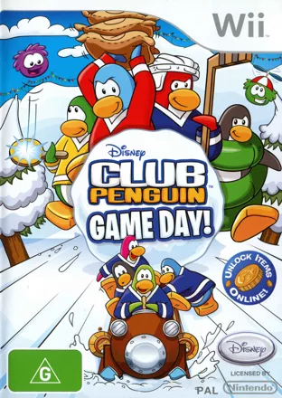 постер игры Club Penguin: Game Day!