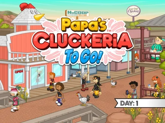 Gameplay] O NOVO JOGO DA FRANQUIA PAPA'S (cluckeria to go)  (REPOSTADO)(POSTAGEM OFICIAL 27/02/2022) 