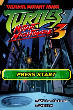 Teenage Mutant Ninja Turtles 3: Mutant Nightmare (2005) - MobyGames