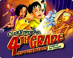постер игры The ClueFinders: 4th Grade Adventures