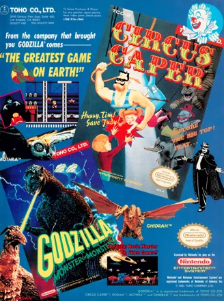 Godzilla: Monster of Monsters! (1988) - MobyGames