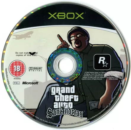 XBOX 360 GTA SAN ANDREAS PLAT. HITS…, Electronics