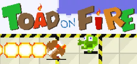 постер игры Toad on Fire