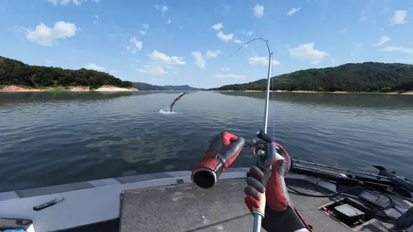 Real VR Fishing cover or packaging material - MobyGames