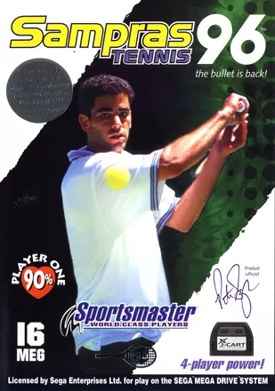 постер игры Pete Sampras Tennis 96