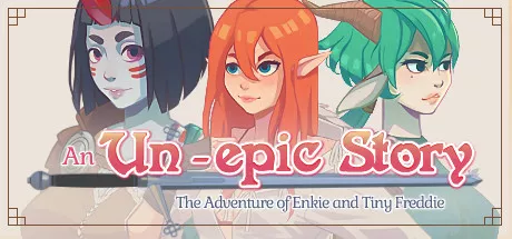 постер игры An Un-epic story: The adventure of Enki and Tiny Freddie