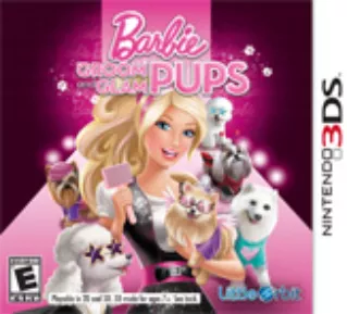 постер игры Barbie: Groom and Glam Pups