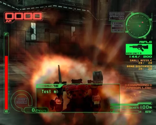 Screenshot of Armored Core 2 (PlayStation 2, 2000) - MobyGames