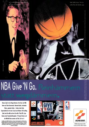 NBA Give 'n Go (1993) - MobyGames