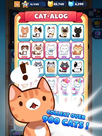 Cat Game - The Cats Collector! (by MinoMonsters, Inc.) IOS Gameplay Video  (HD) 