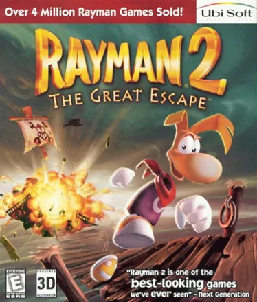 постер игры Rayman 2: The Great Escape
