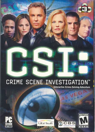 постер игры CSI: Crime Scene Investigation