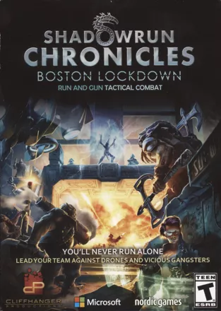 обложка 90x90 Shadowrun Chronicles: Boston Lockdown