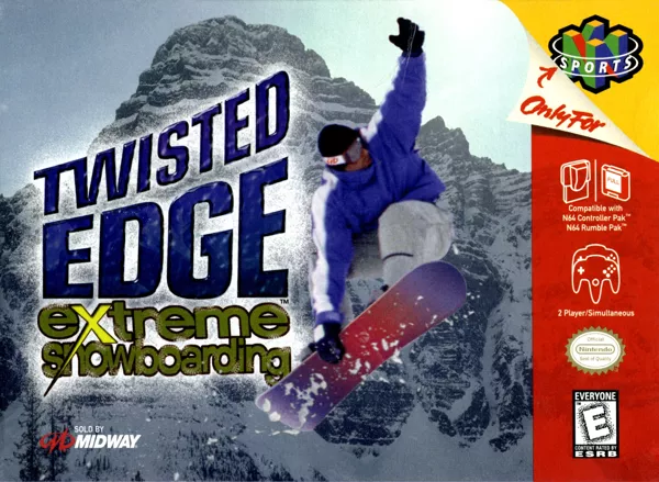 постер игры Twisted Edge: Extreme Snowboarding
