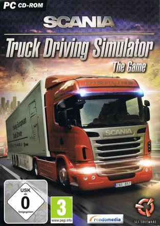 постер игры Scania Truck Driving Simulator: The Game