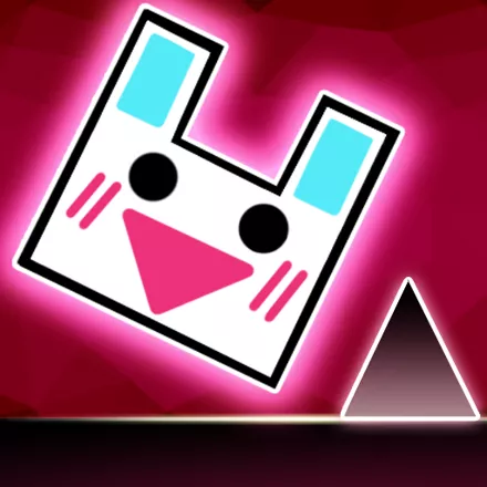 постер игры Geometry Jump Rabbit