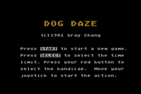 game box, The Crazy Dog Game