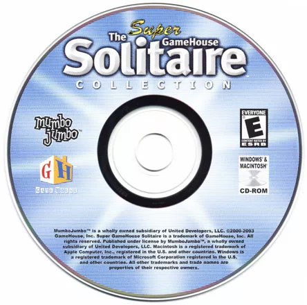 The Super GameHouse Solitaire Collection box covers - MobyGames