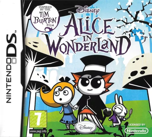 постер игры Disney Alice in Wonderland